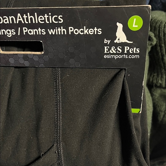 URBAN ATHLETICS Ladies L FRENCH BULLDOG High Rise Leggings With Pockets E&S PET - Picture 7 of 9